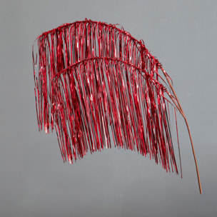 Tinsel x2 cangiante - Pezzi 24 - ROSSO - Bianchi Dino SpA