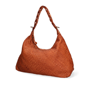Borsa a spalla da donna - Modello Asteria - Vera pelle - 46.0 x 33.0 x 15.0 cm