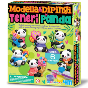 Modella & Dipingi Simpatici Panda