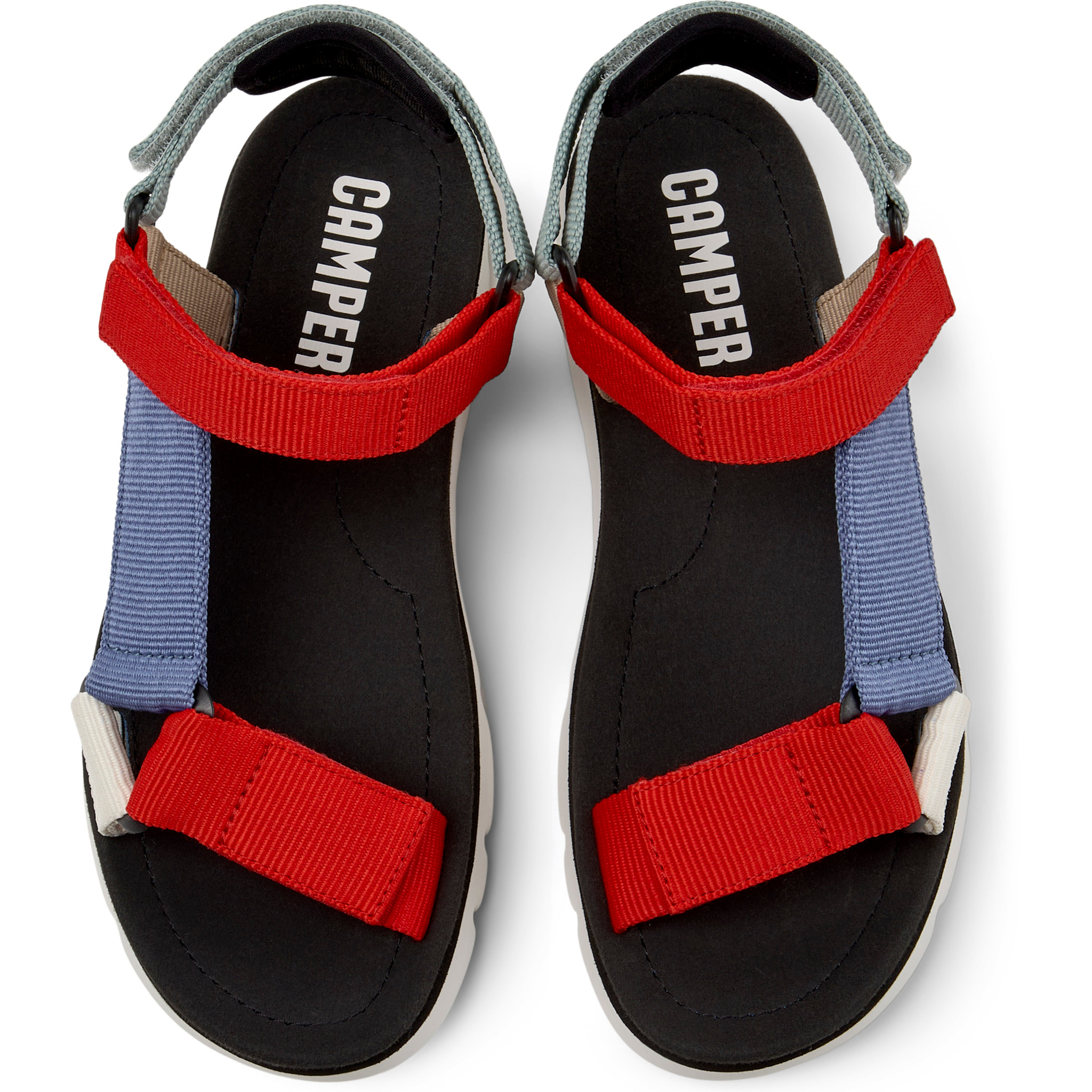 Sandalias - CAMPER Oruga Sandal - Multicolor - Textil técnico