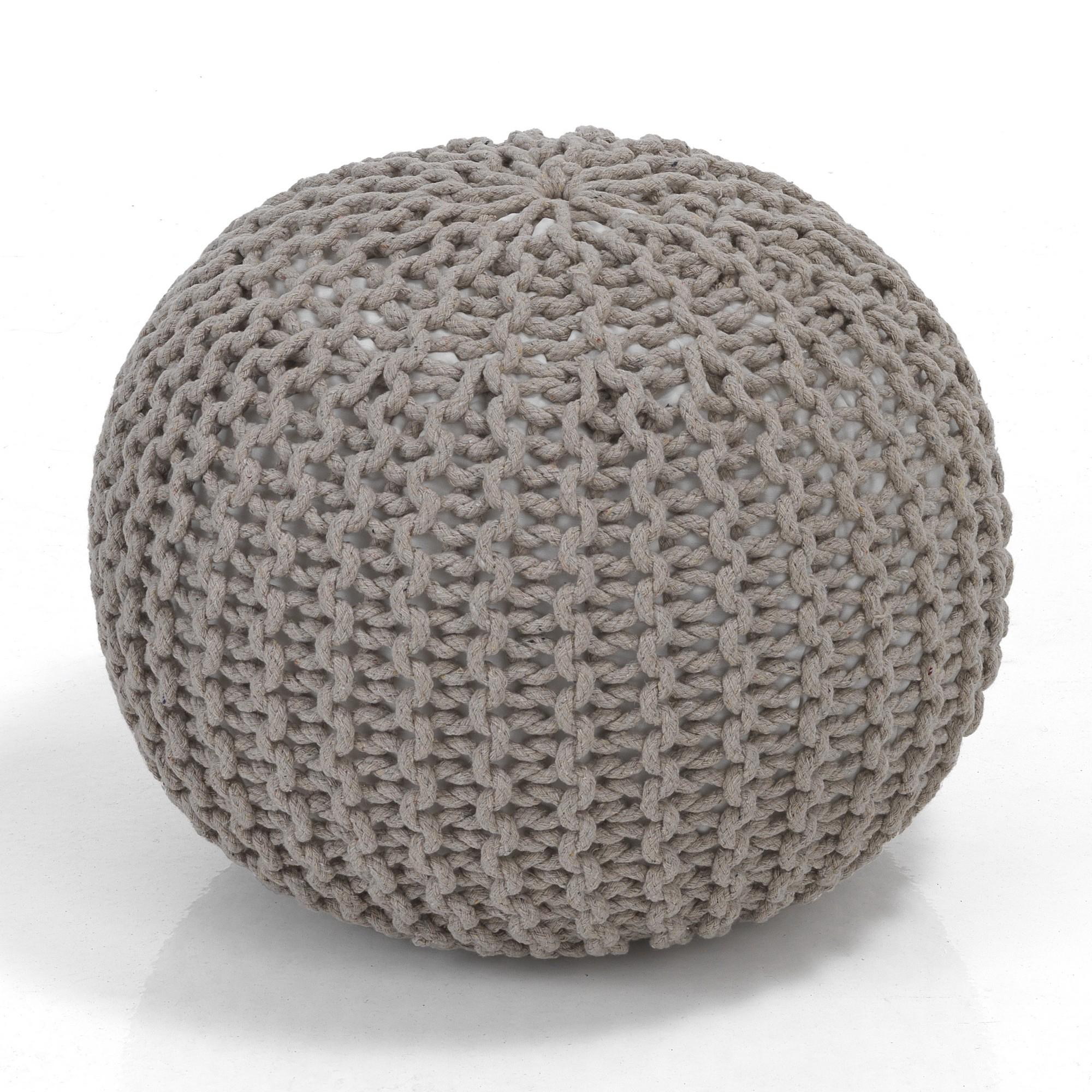 Pouf POSH IVORY