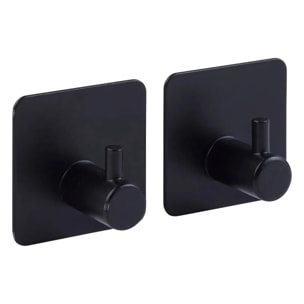 2 patères adhésives "Stiky"