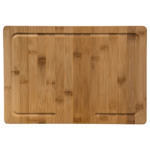 Planche à découper 35x24cm bambou rebord