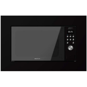 Microonde da incasso con piatto GrandHeat 2000 Built-in Black Cecotec