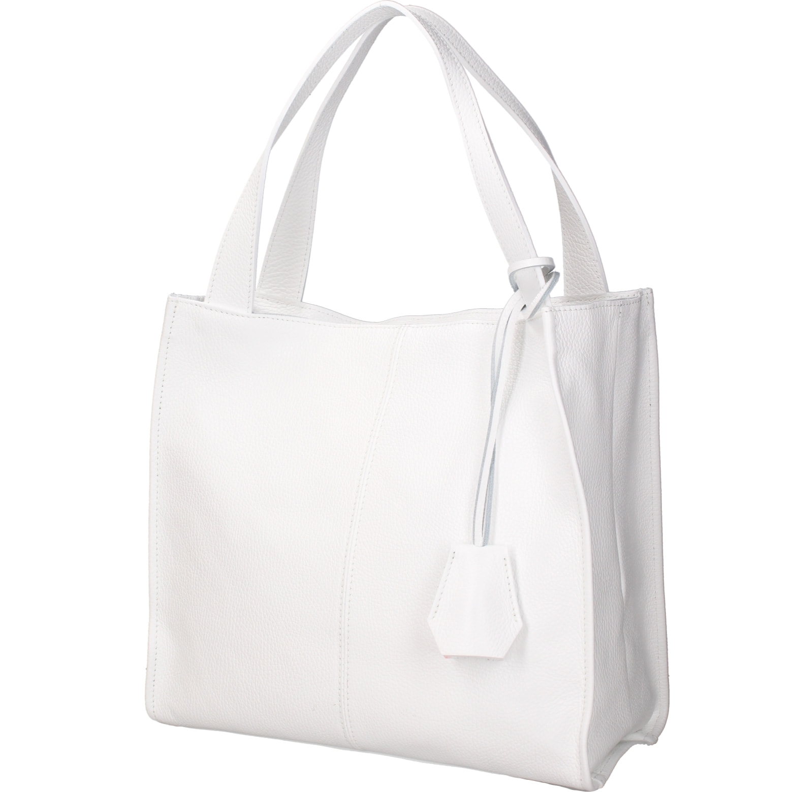 Borsa a spalla  da donna In Vera pelle Made in Italy 34x32x11 cm