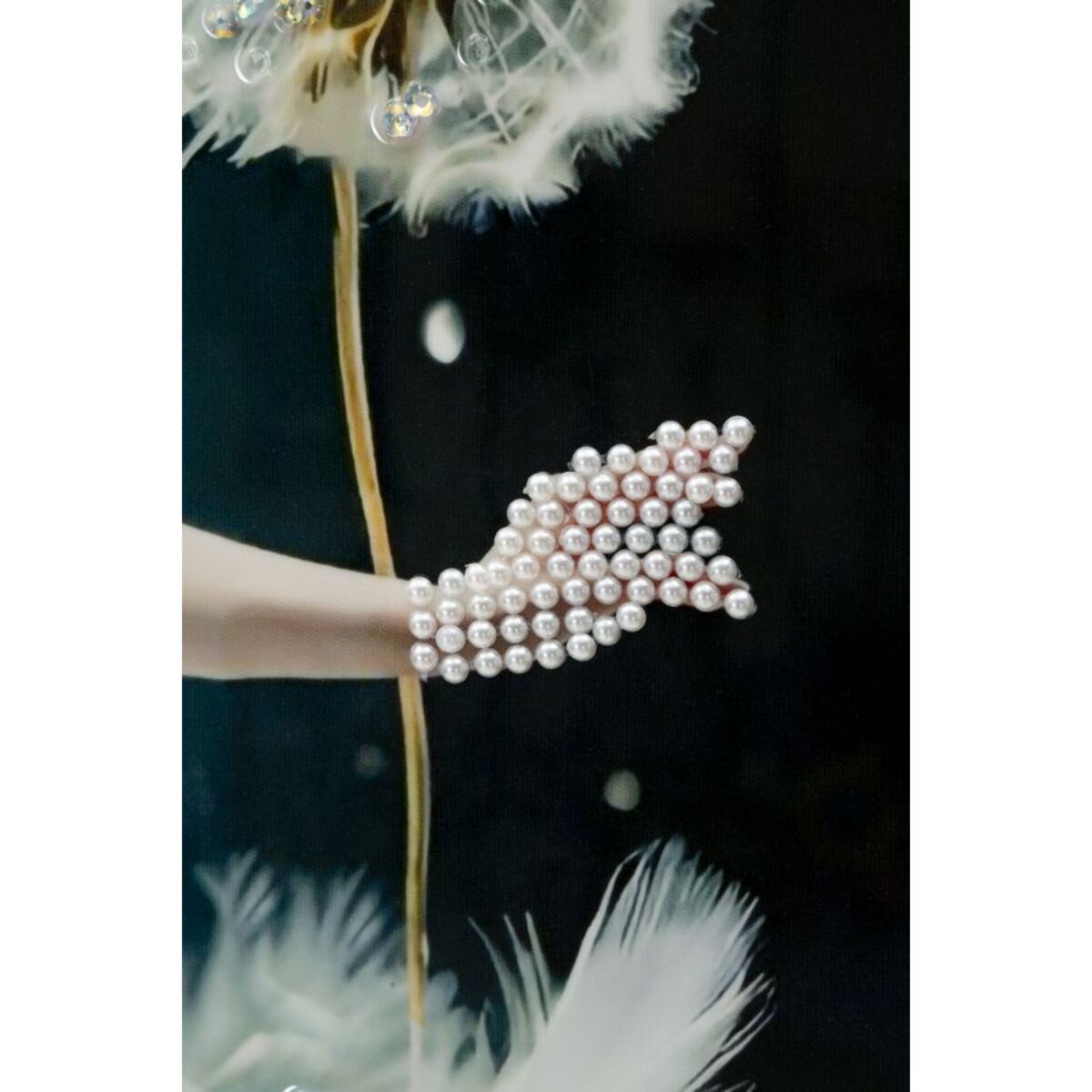 DIPINTO SU TELA LACCATO DANCING C/CORNICE -A- CM 72X4X102