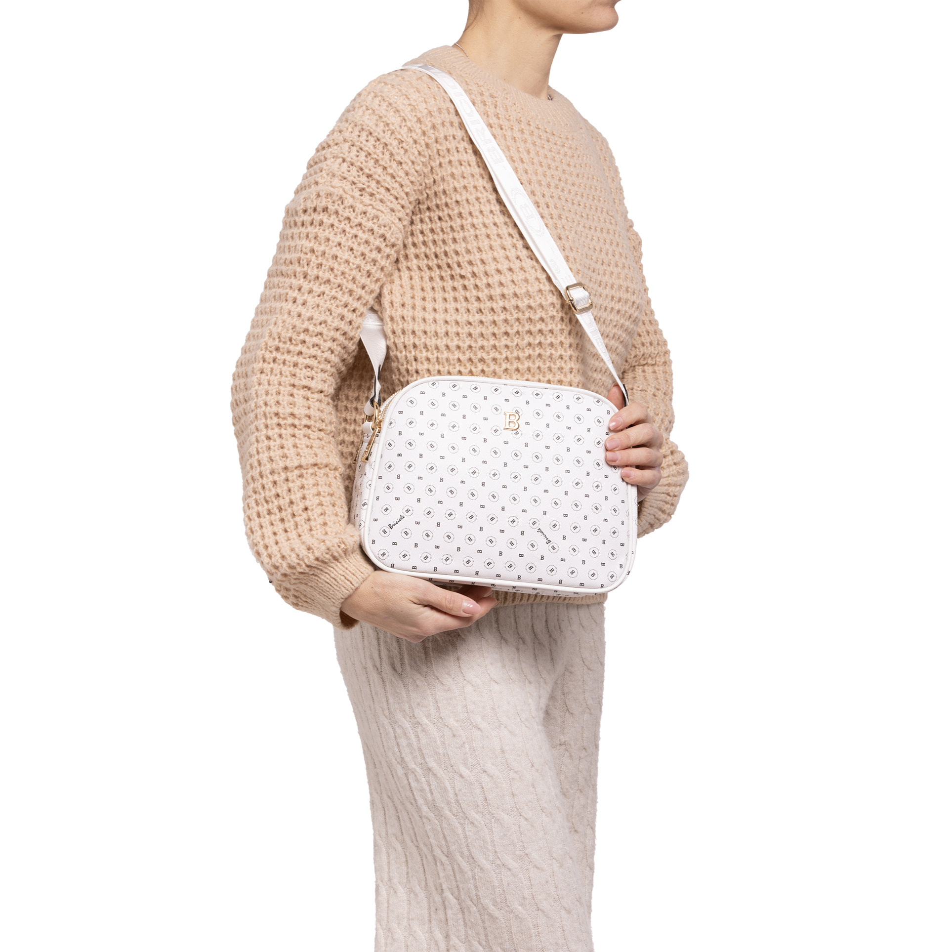 Borsa a tracolla  da donna ecopelle Prodotto Vegano 19x26x9 cm