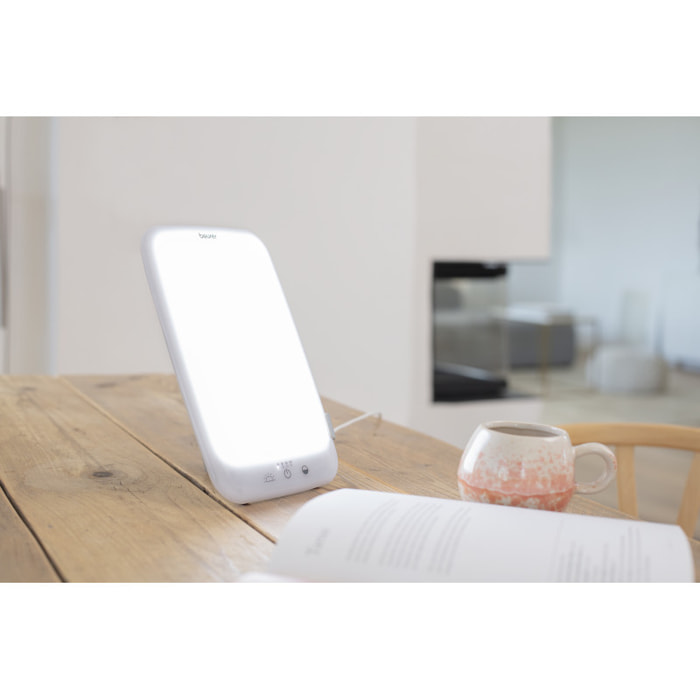 Lampe de luminothérapie pour apporter artificiellement la lumière du jour chez vous