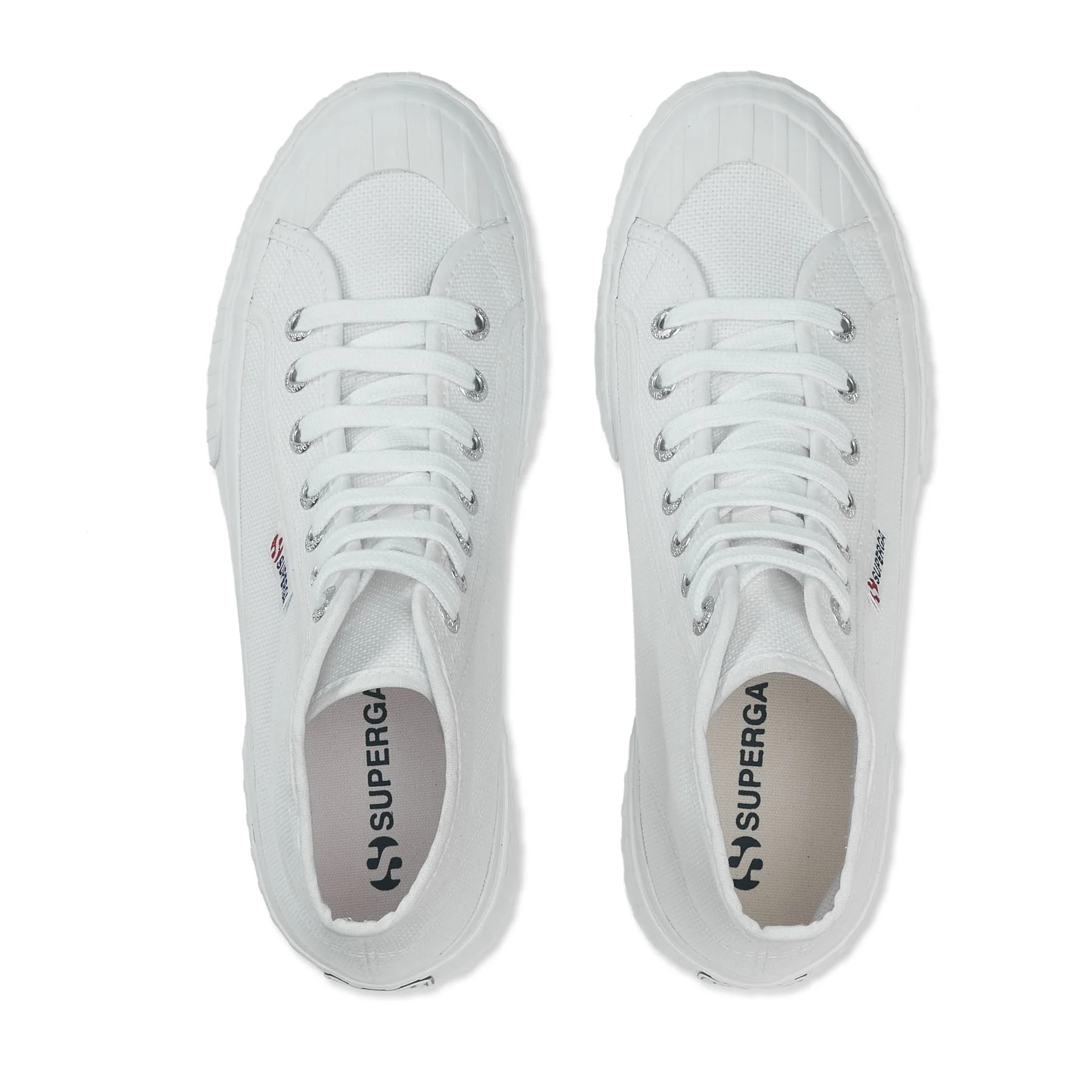 Superga - Sneakers Donna Bianco - 2696 Stripe