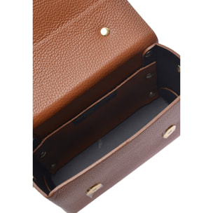 Borsa a mano Anna Luchini Cammello