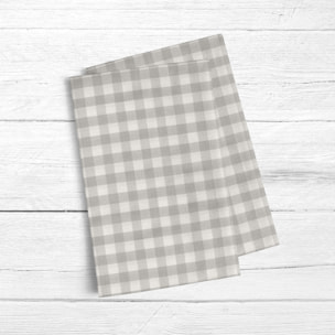 Pack de 2 torchons de cuisine Carreaux 150-10 - 45x70 cm
