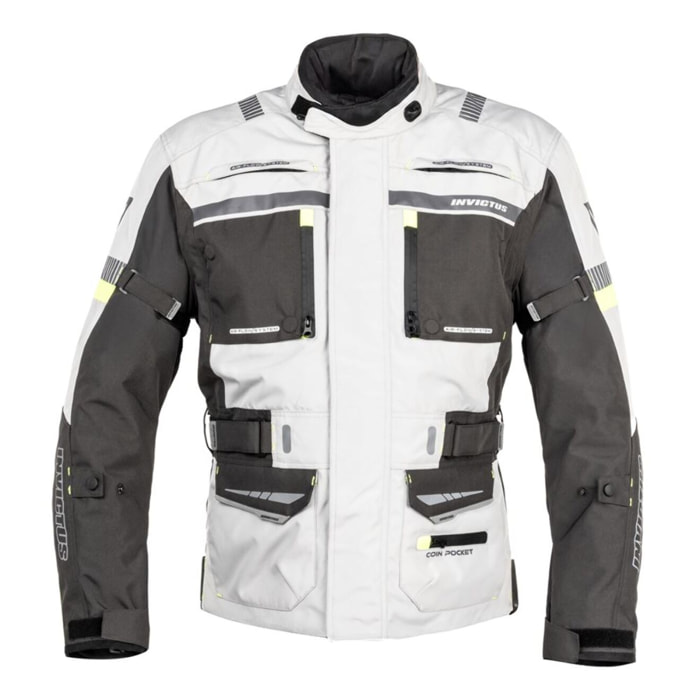 CHAQUETA INVICTUS TRICAPA HERACLES GRIS