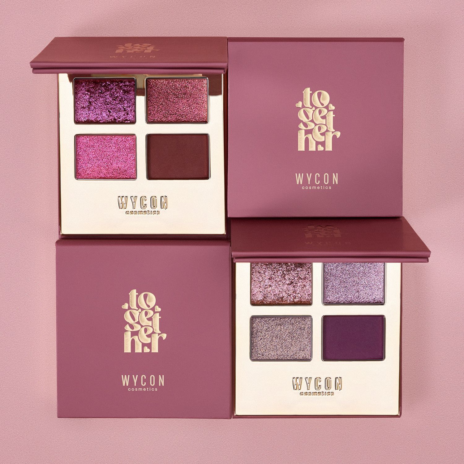 MY TREASURE Palette occhi composta da 4 ombretti in textures matt e shimmer