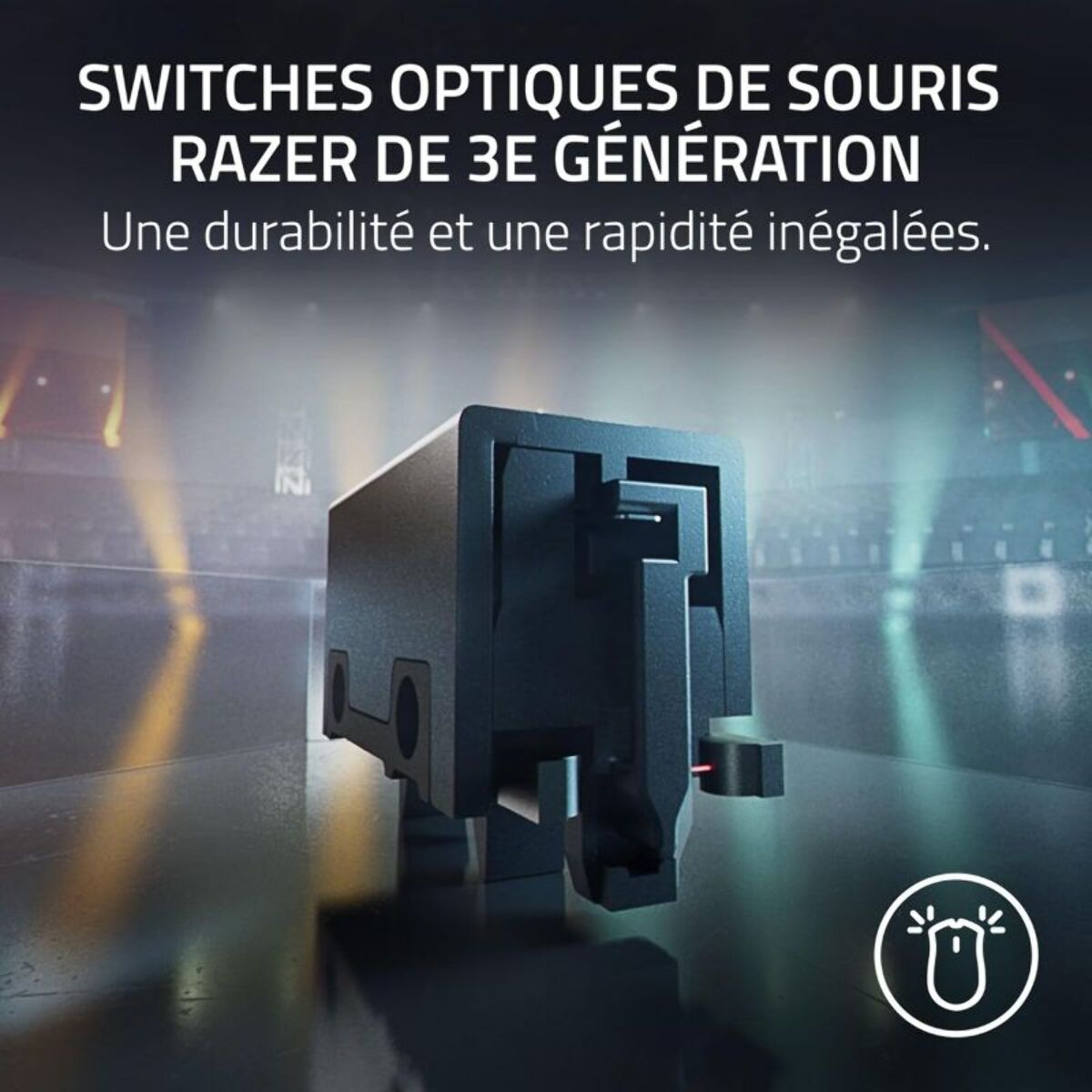 Souris Gamer Sans Fil RAZER DEATHADDER V3 HYPERSPEED