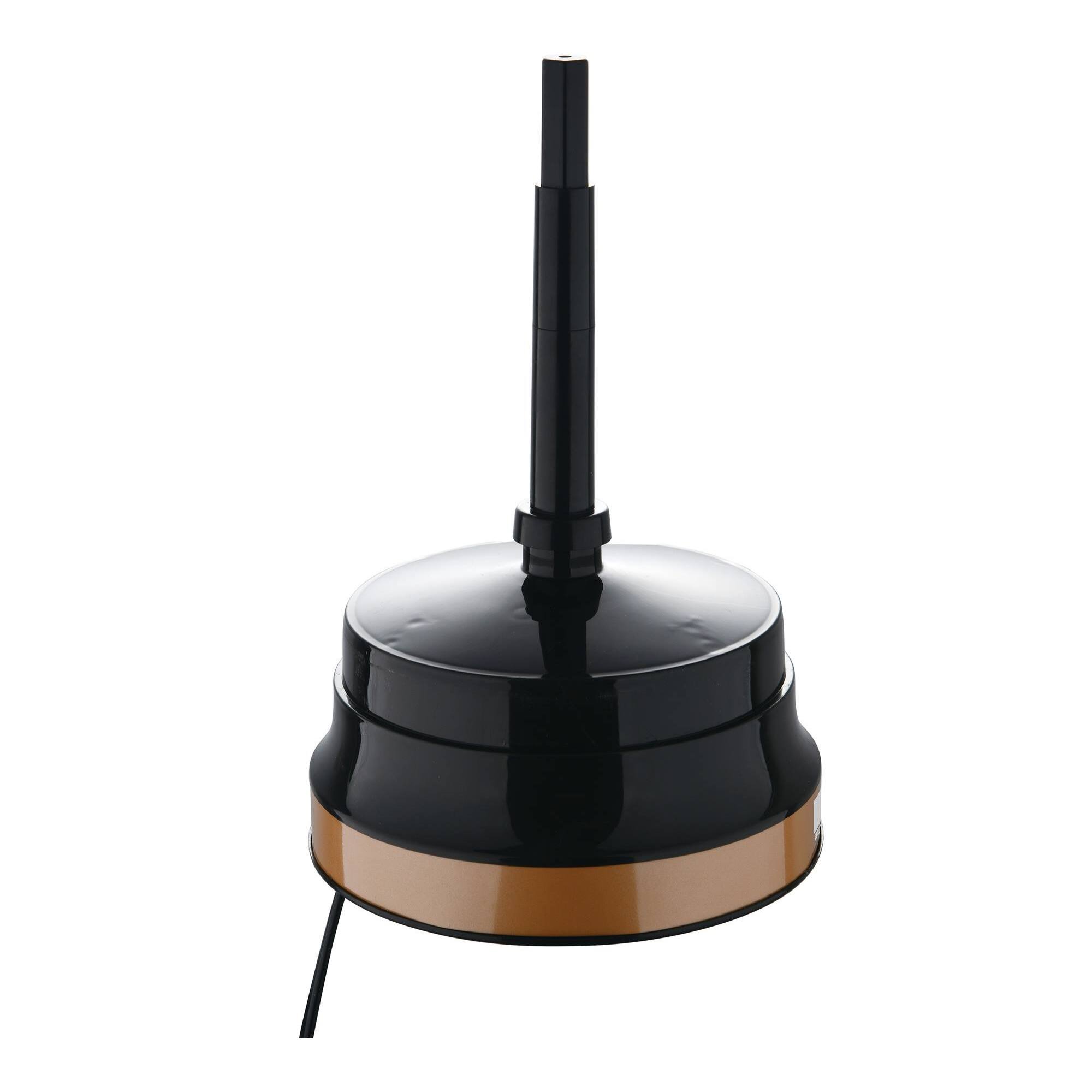 Exprimidor de Fruta de 85w 1.6 Litros - Funcionamiento Reversible – Elegante y Resistente Acabado Negro, Cobre