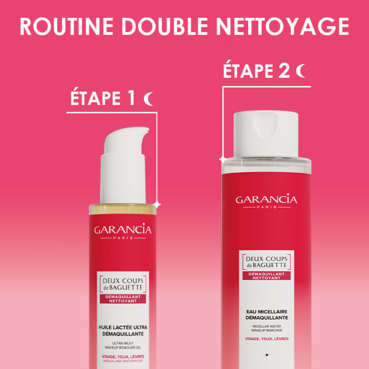 Deux Coups de Baguette - Huile Lactée Ultra Démaquillante 150ml