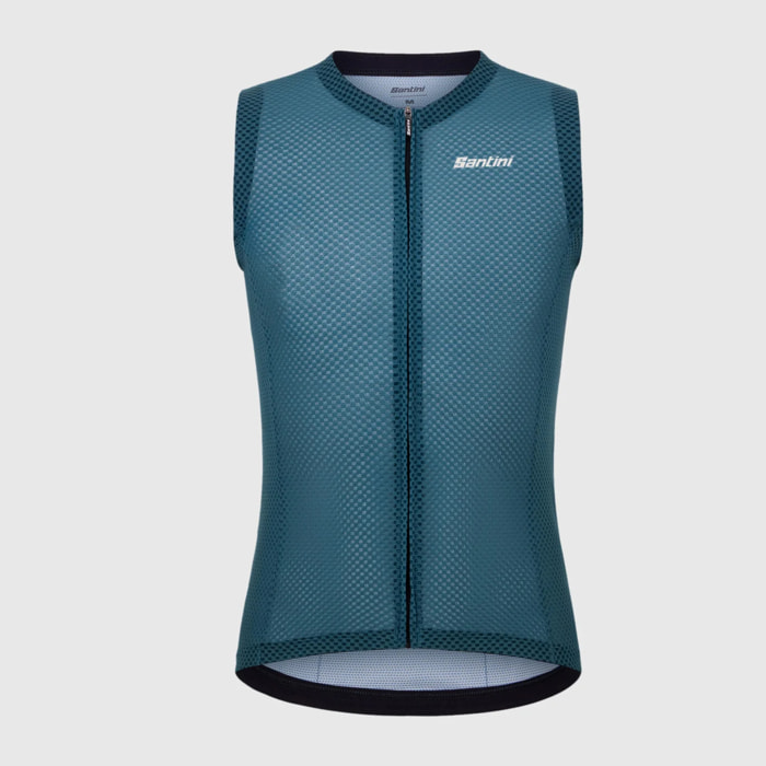 Opal Men's Sleeveless Jersey - Petroleum - Petroleum