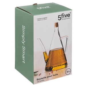 Bouteille huile/vinaigre verre 0,51L
