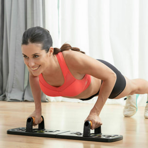 Pack Tabla de Flexiones Push-Up y Set de Bandas de Resistencia con Accesorios y Guía de Ejercicios InnovaGoods