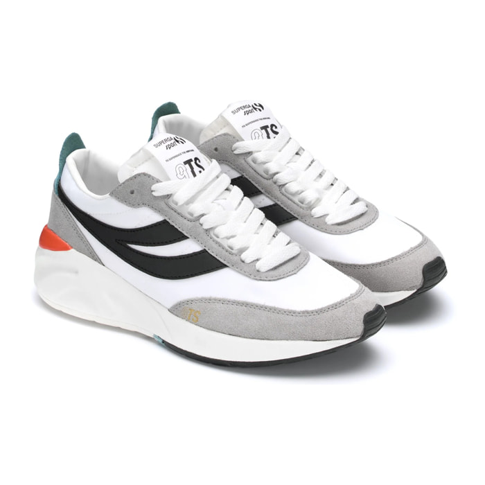Superga - Zapatillas Unisex Blanco - 4089 TRAINING 9TS SLIM
