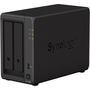 Synology DS723+ Dual-core - serveur NAS tour - RAM 2 Go - 2 baies