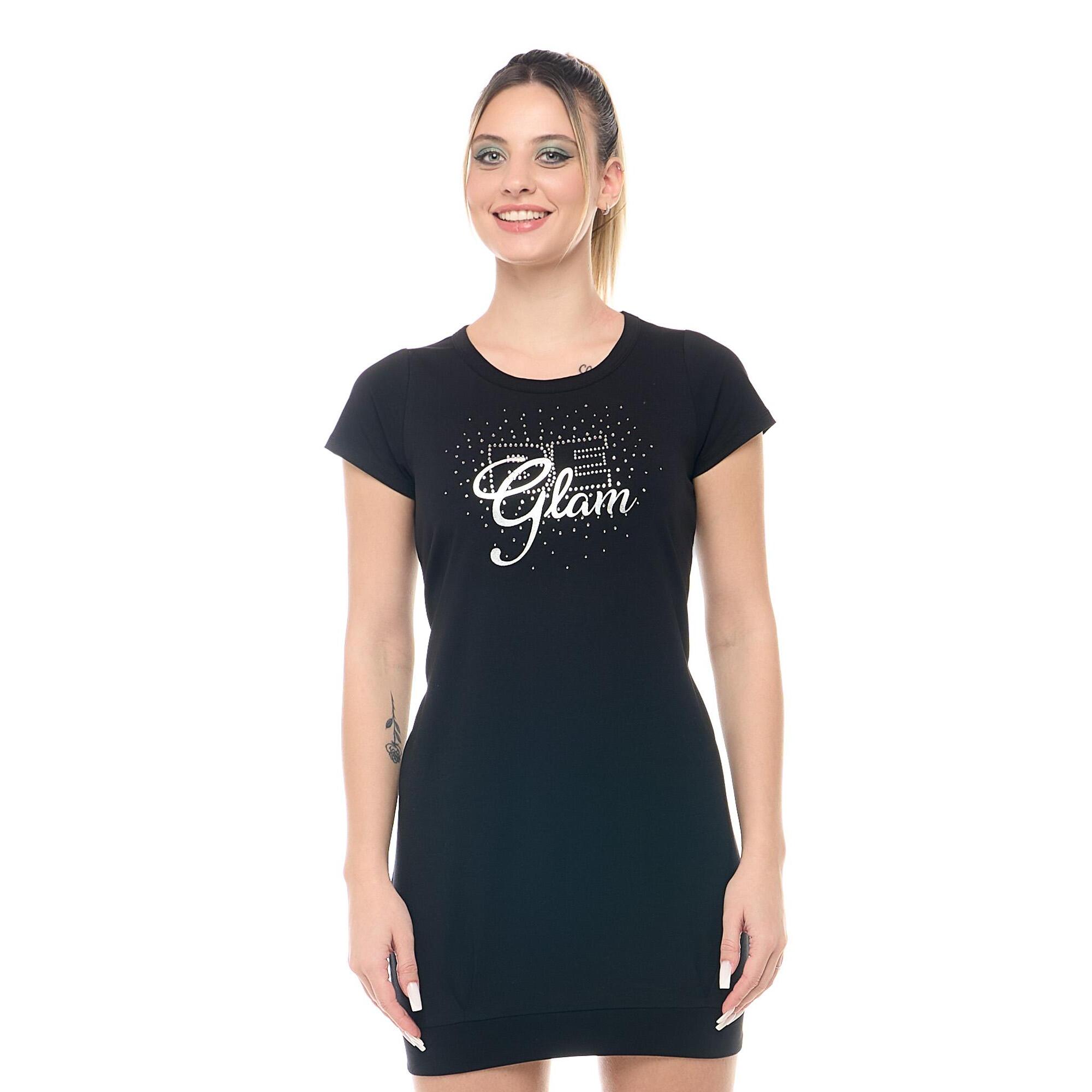 Leone Be Glam vestido largo tipo camiseta