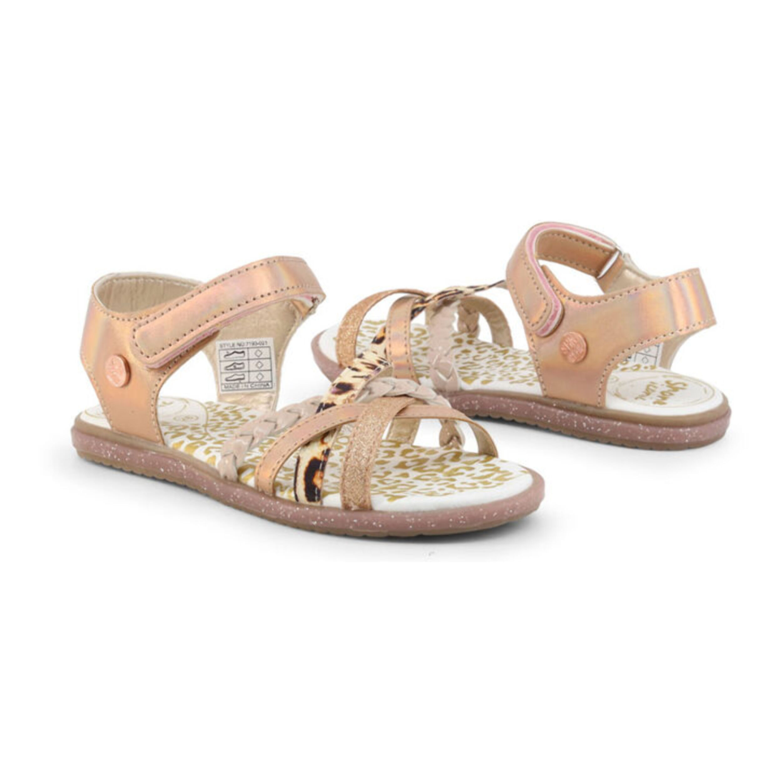 Sandalias Moda Sandalias Moda Shone 7193-021 Nude