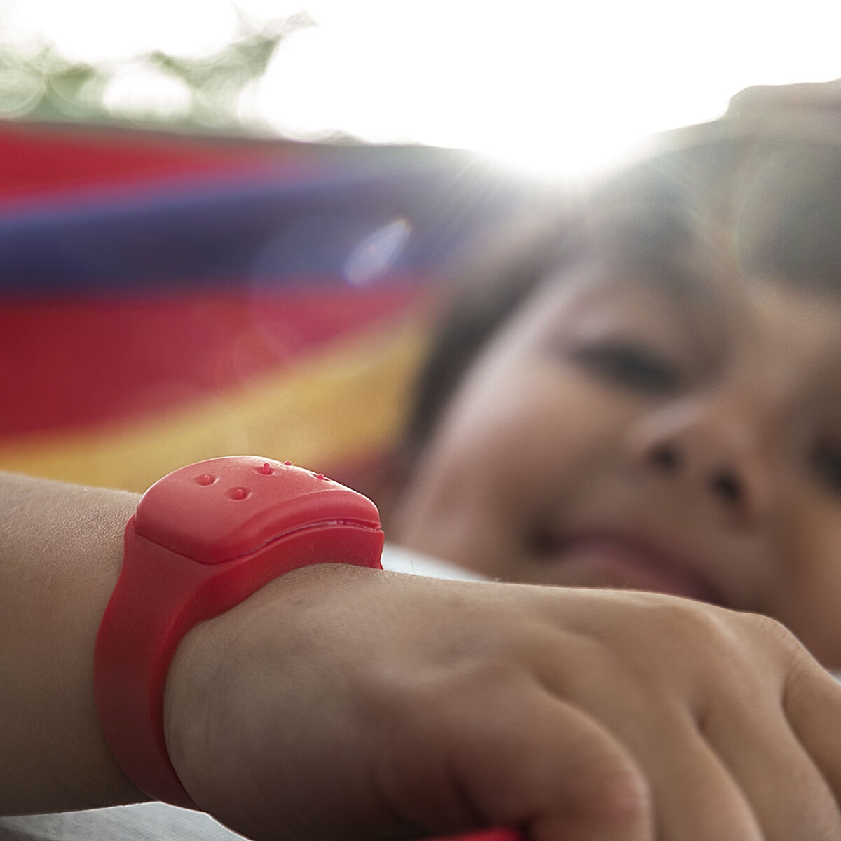 Pulsera Antimosquitos de Citronela InnovaGoods - Rojo