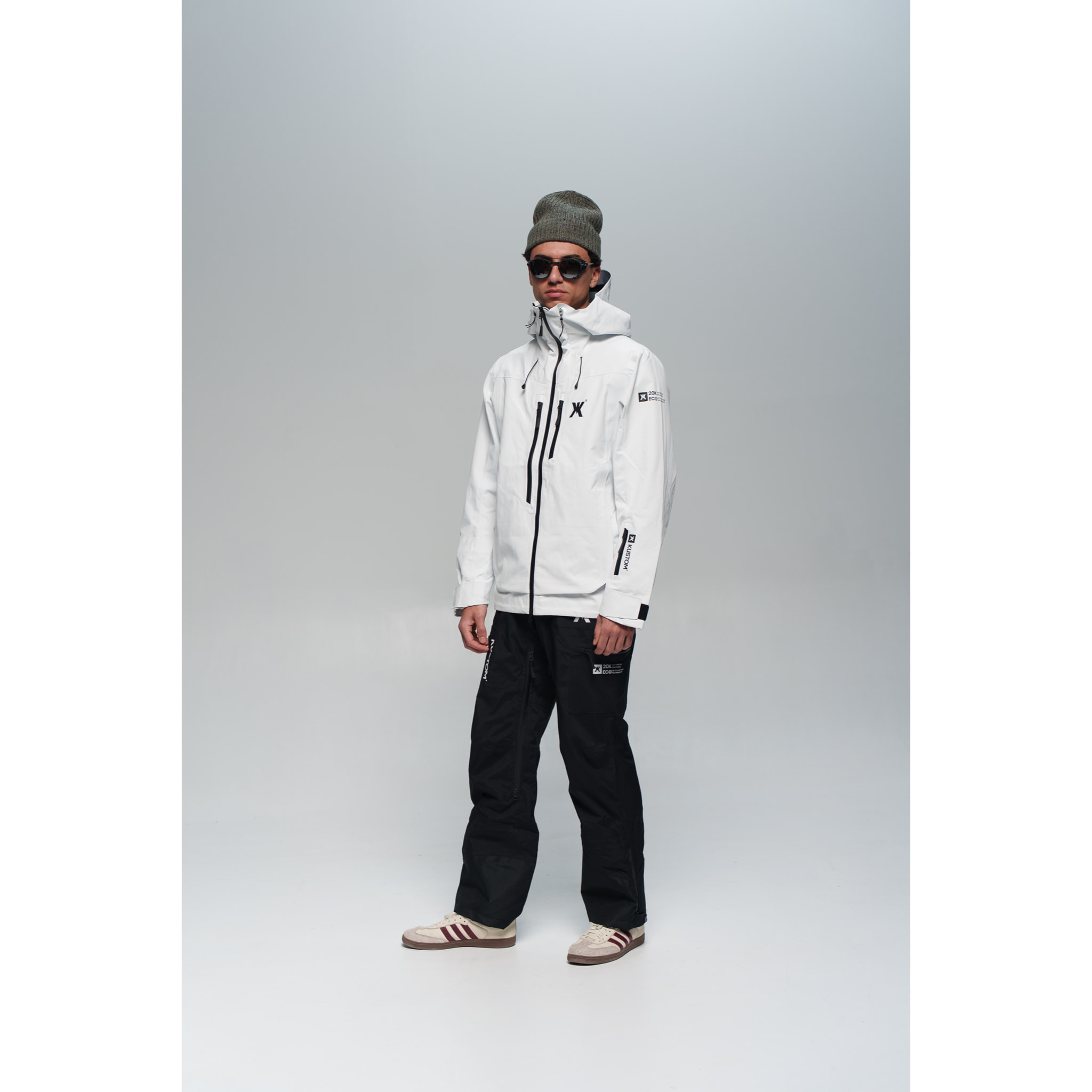 Chaqueta para hombre KUSTOM AQUILO Jacket - Blanco