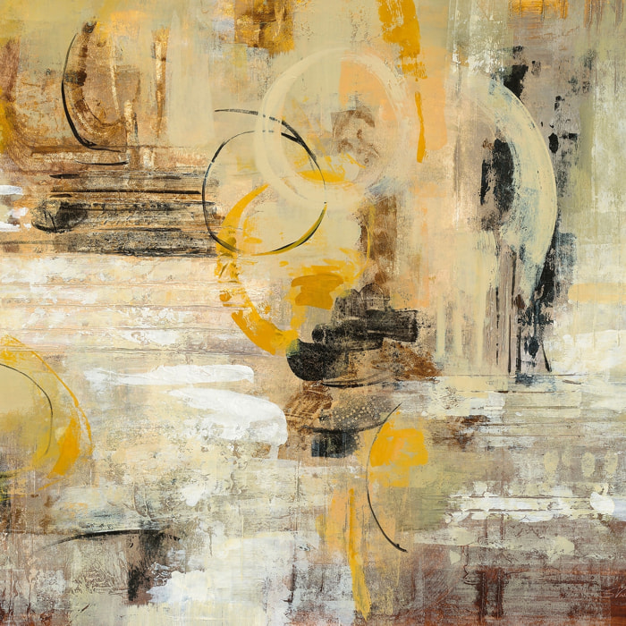 Tableau Lueur couleur crème Tableau plexiglas