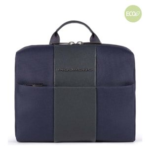 Piquadro Beauty case uomo in tessuto riciclato con gancio