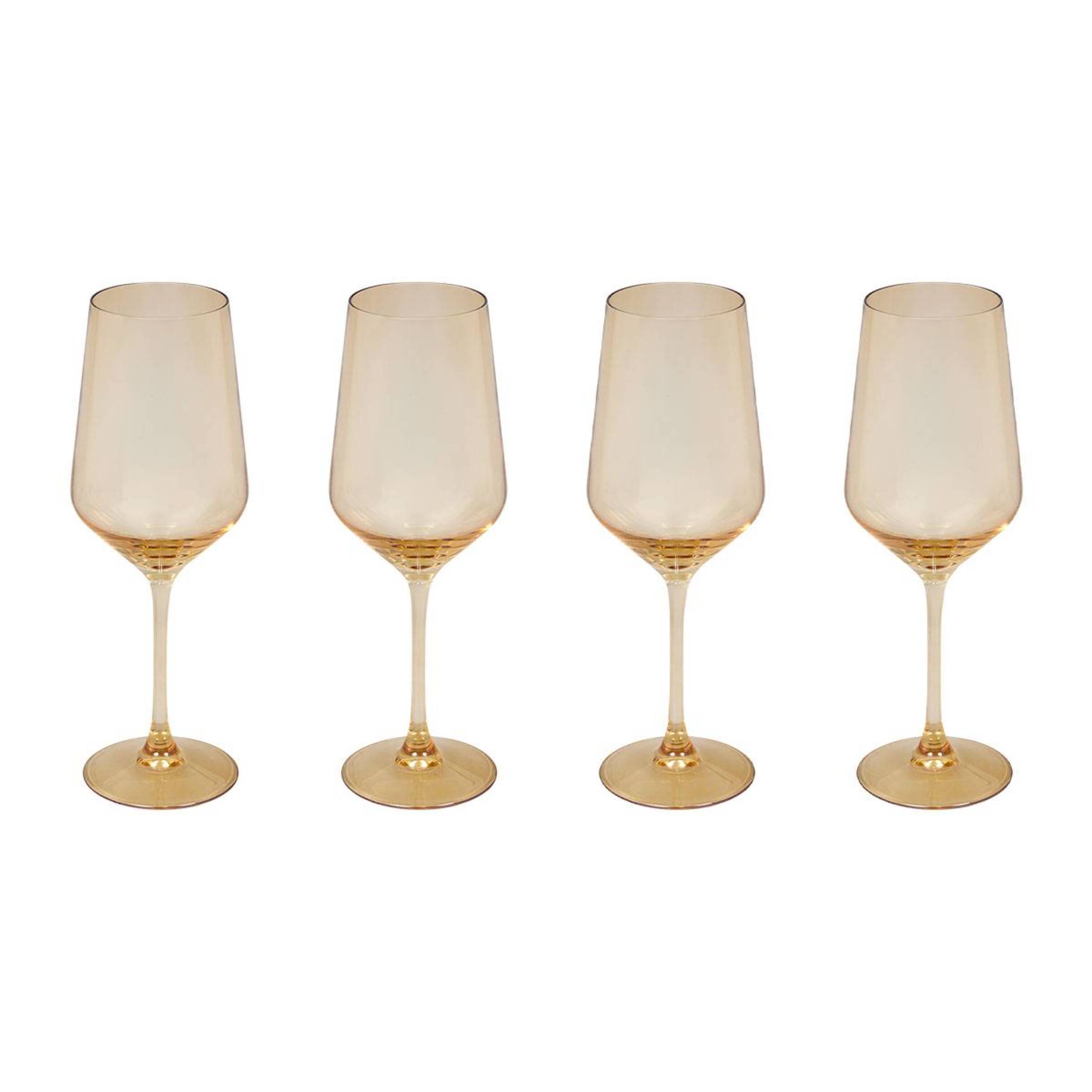 Lot de 4 verres à vin Ambre 42cl