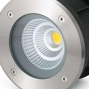 SURIA-12 LED Lampe encastrable inox 60°