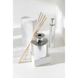 J-Line Bâtonnets parfumés Excellent - Cotton Candy - verre - argent - 150 ml