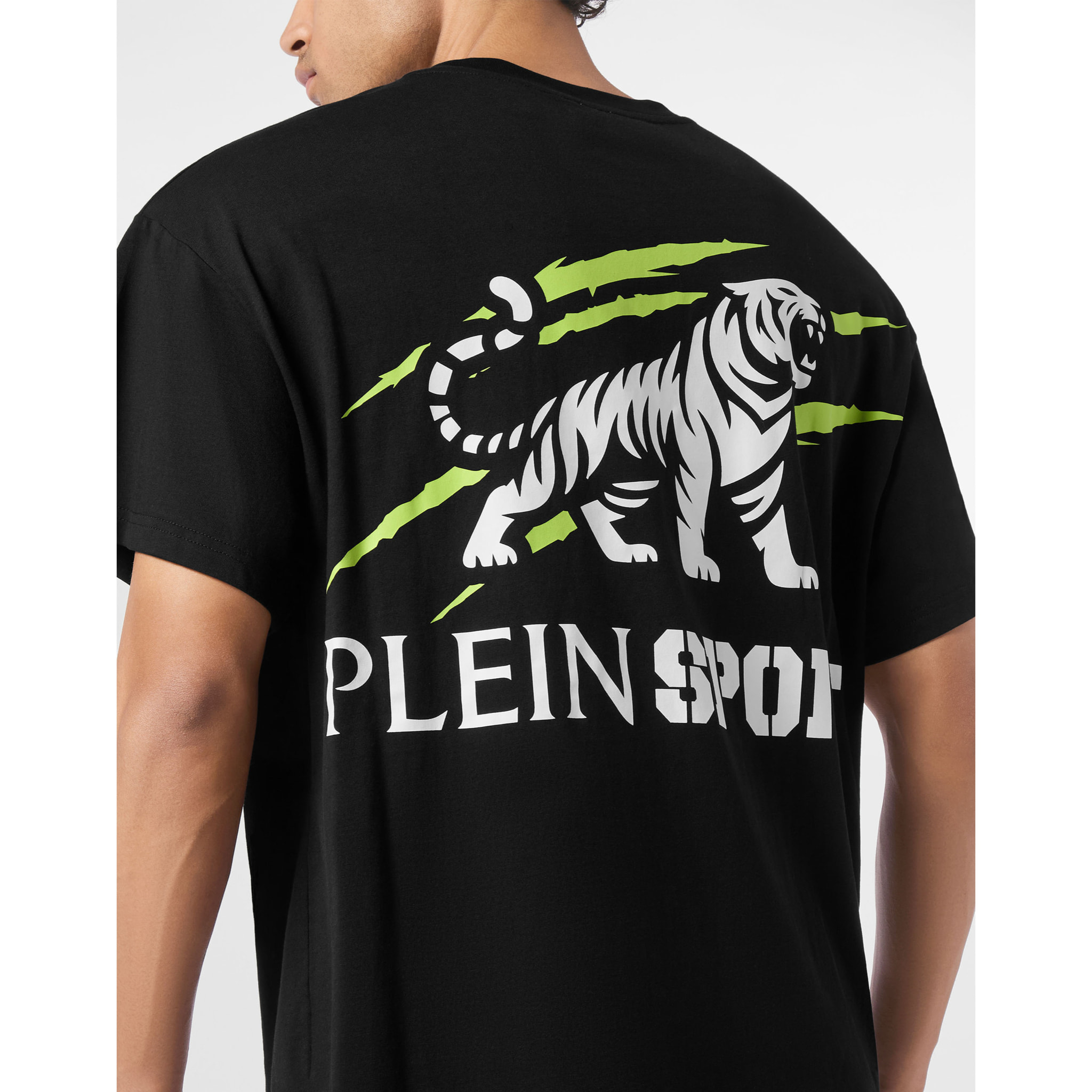 PLEIN SPORT Camiseta Cuello Redondo Ss TIGER