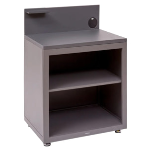 Module 2 niveaux pour cuisine d'été Oxyana gris graphite