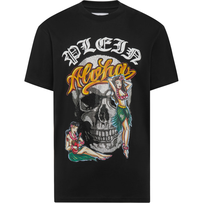 PHILIPP PLEIN T-shirt girocollo a maniche corte HAWAII