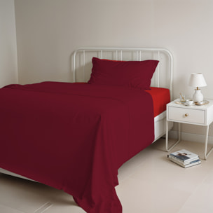 COMPLETO LETTO NATURAL COLOR, 100% COTONE - SINGOLO
