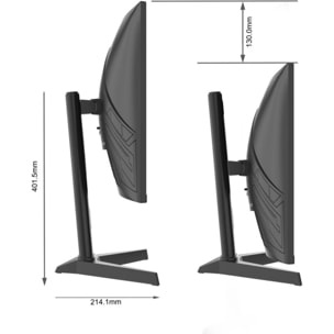 Ecran PC Gamer SKILLKORP M27 27" Incurvé 1500R WQHD 180Hz Fast VA HDMI 2.1 AMD FreeSync