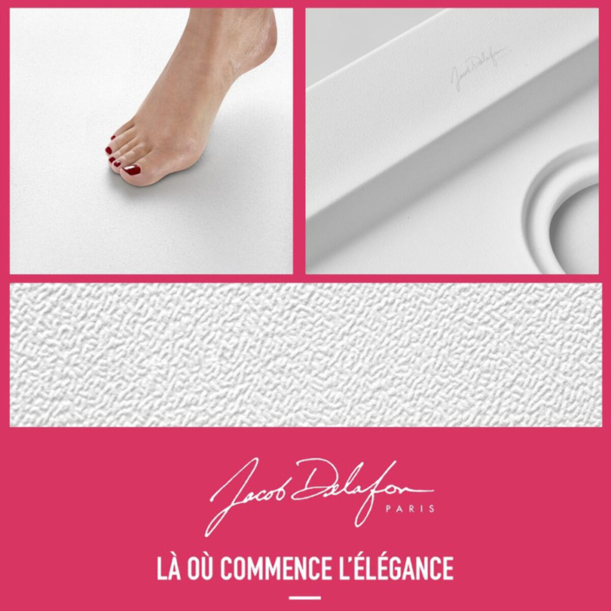 Receveur de douche Flight extra plat