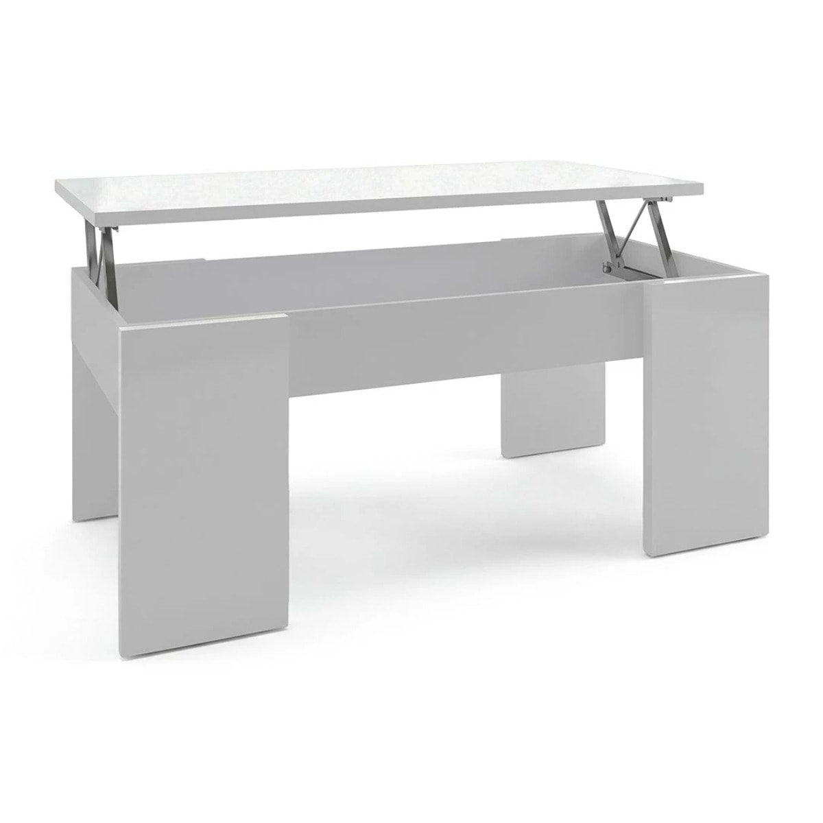 Mesa de centro elevable Vita Blanco Artik (Blanco Mate)
