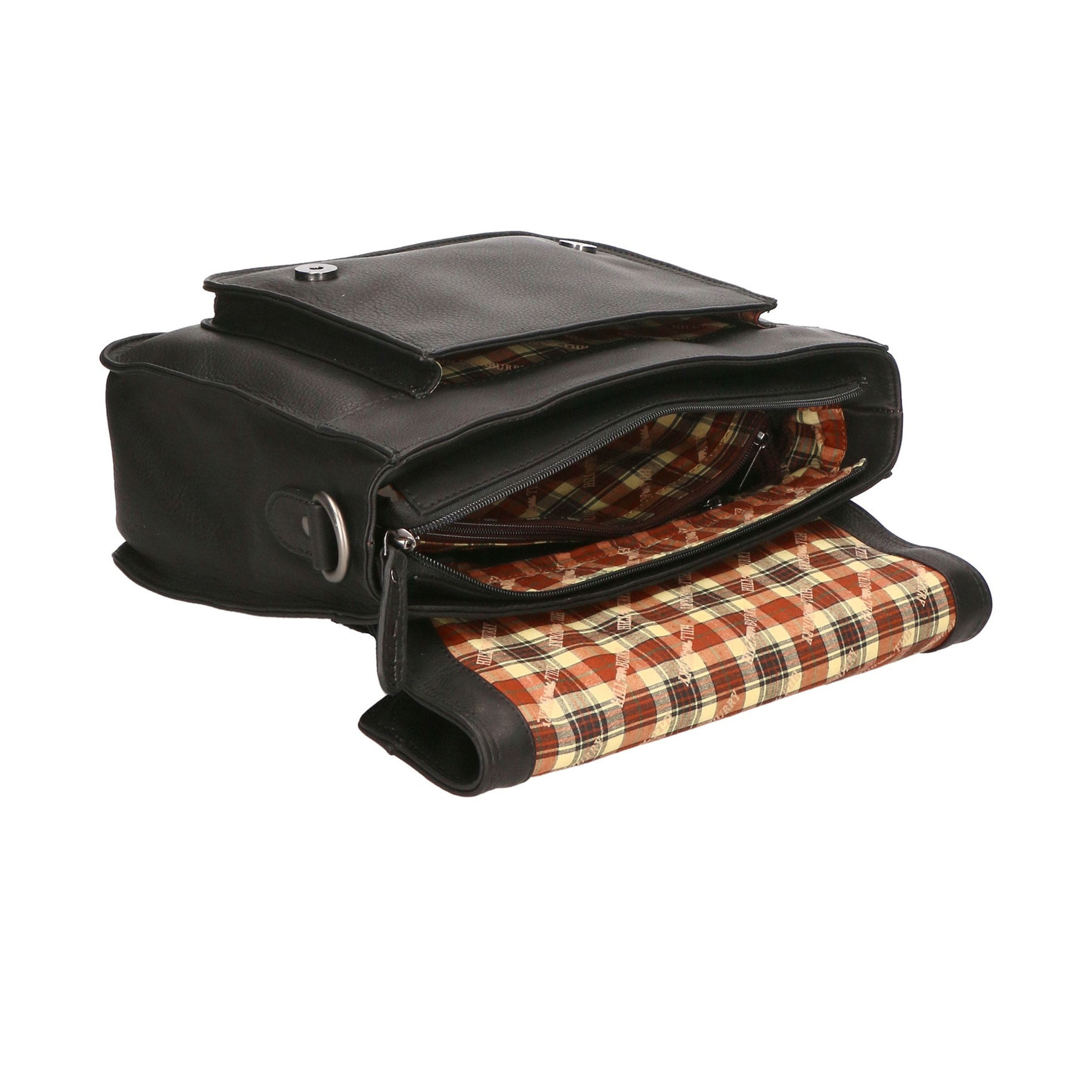 Borsa da lavoro uomo in vera pelle - Modello False - RFID - 23.0 x 31.0 x 14.0 cm
