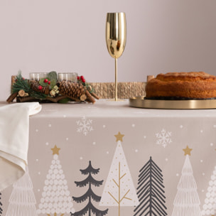Nappe antitache NORTHWOOD BEIGE - 100% Coton