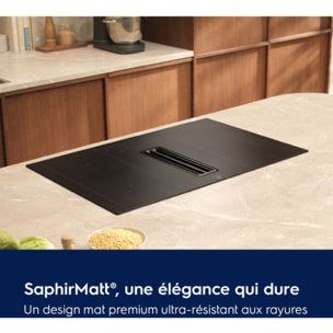 Plaque induction aspirante ELECTROLUX KCC73443CZ SaphirMatt