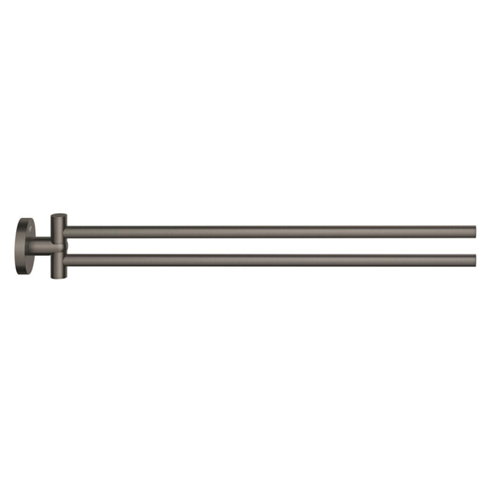 Porte-serviettes - Hard Graphite brossé