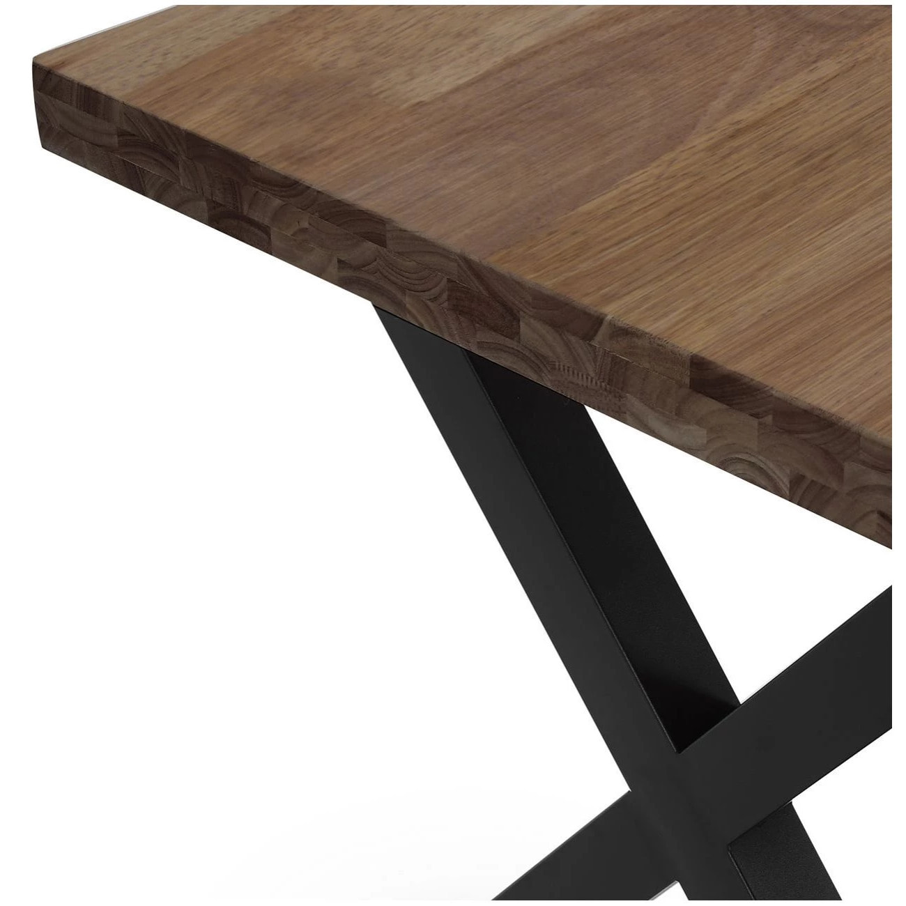 Mesa de comedor X-Loft 140 Roble boreal – Negro