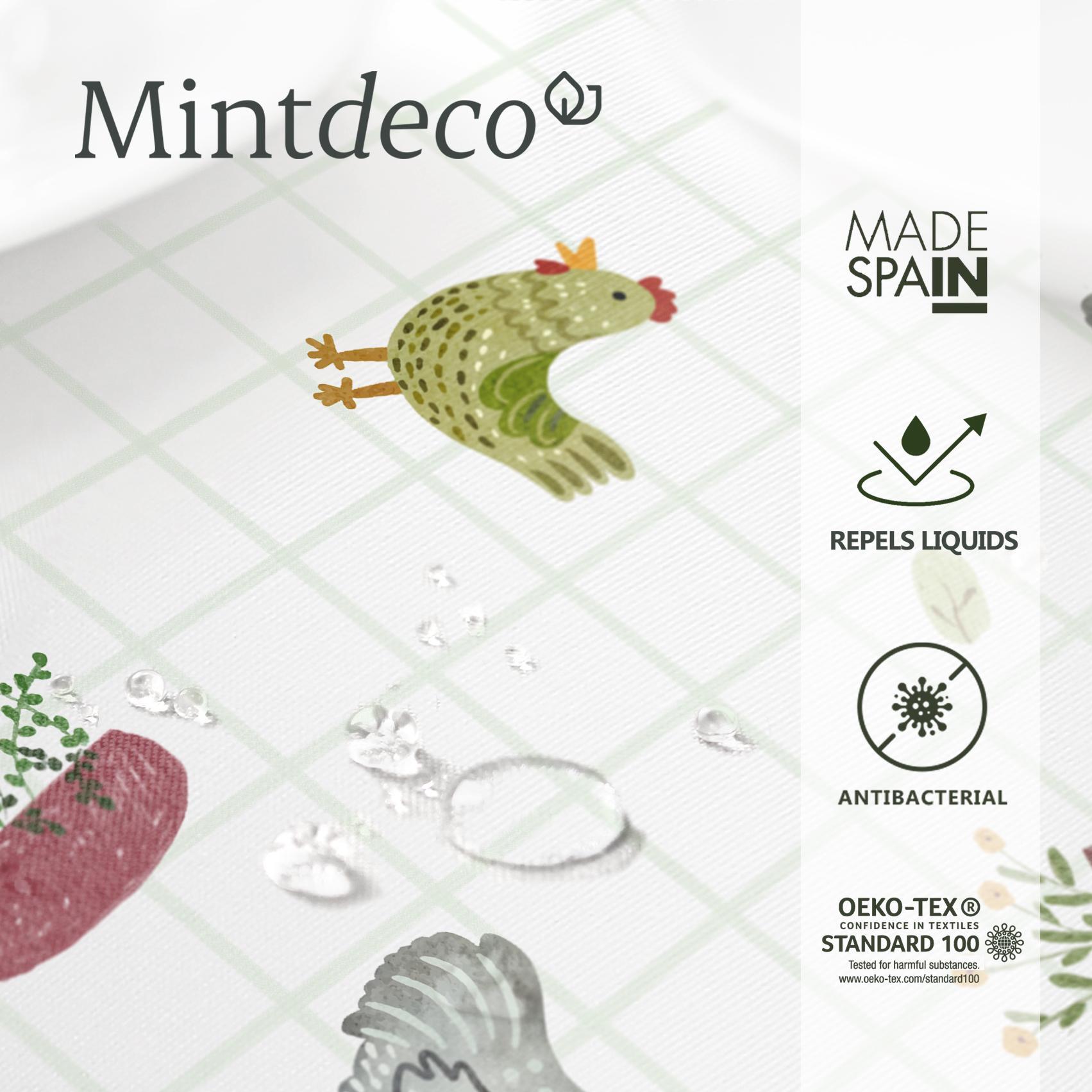 Nappe anti-taches FARM MULTICOLORE - enduite