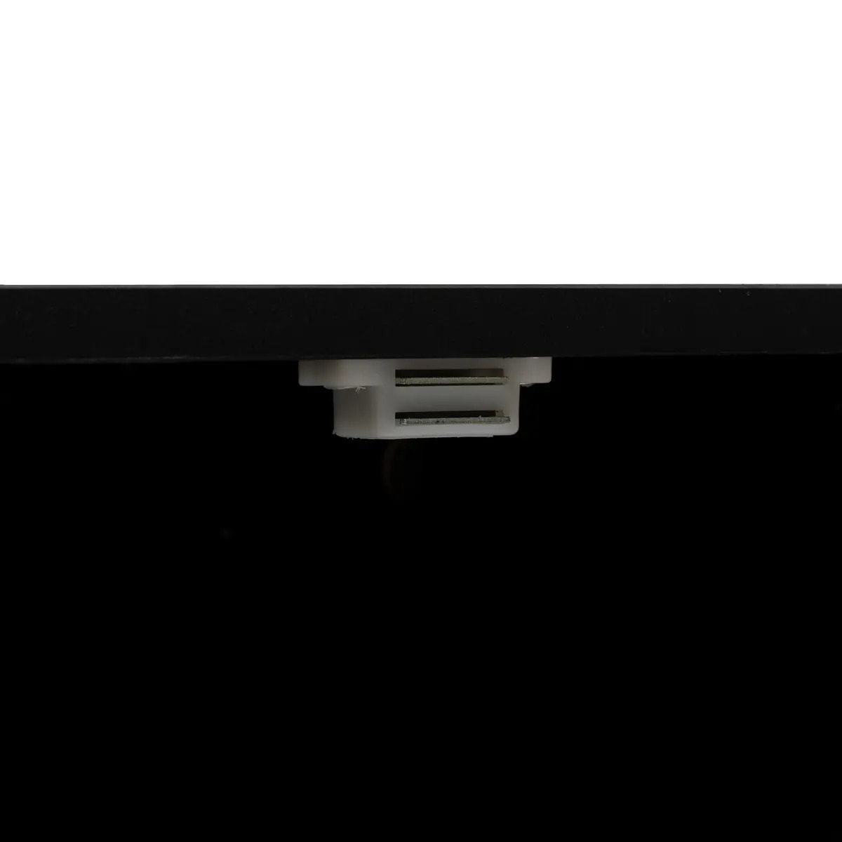 Étagère "Mix n door" 6 cases effet bois et noir 67,5x32cm