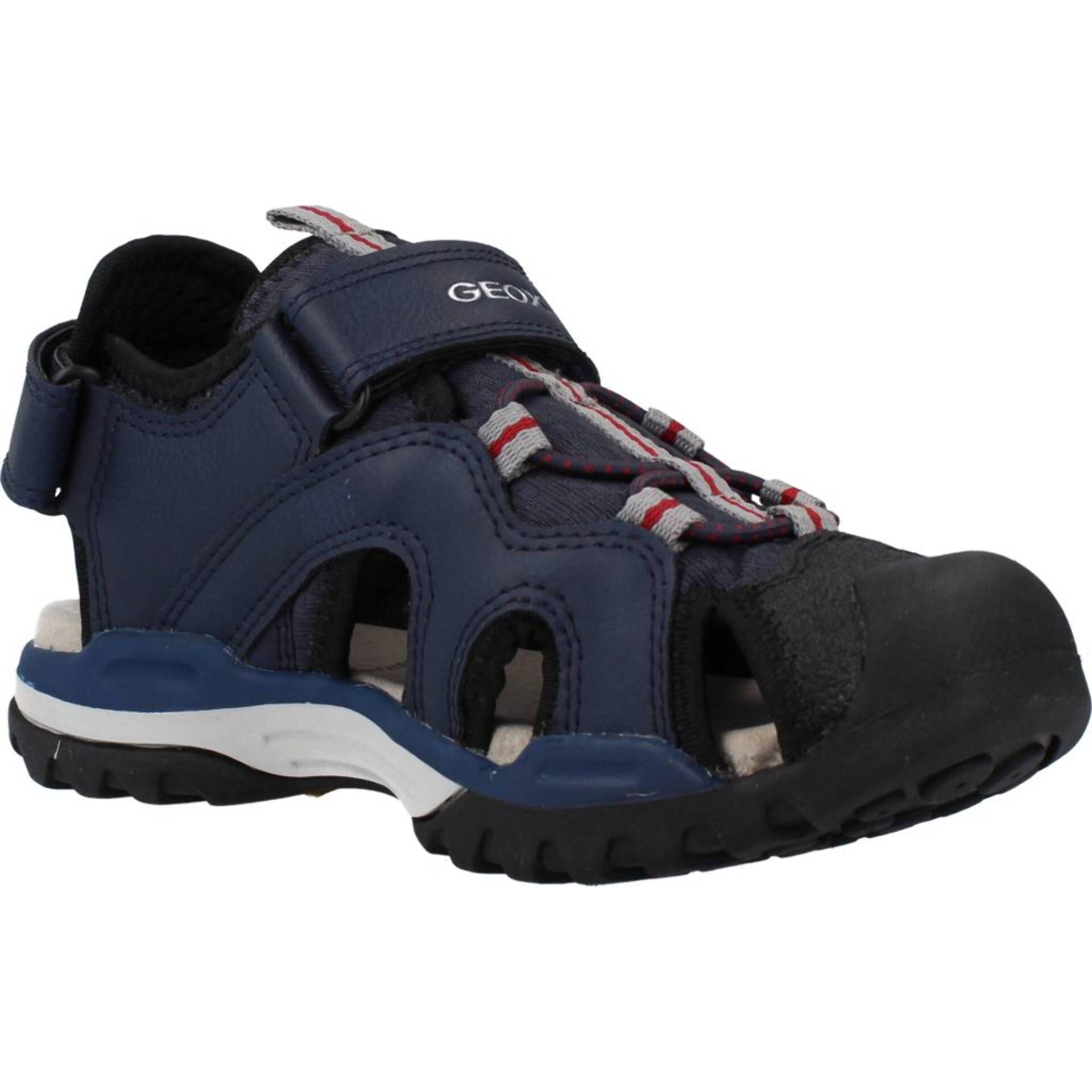 Sandalias Niño de la marca GEOX  modelo J BOREALIS BOY B NEGRO