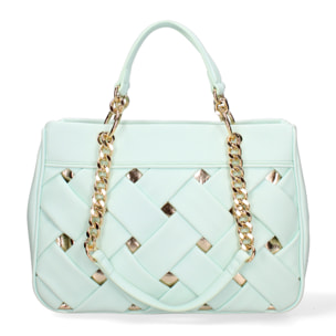 Borsa a mano  da donna Textile Polyurethane 32x24x12 cm